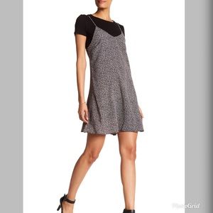 Floral slip dress with shirt